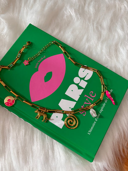 Collier en charms "COACHELLA"